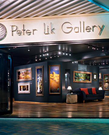Storefront of Peter's first gallery in Cairns, Australia.
