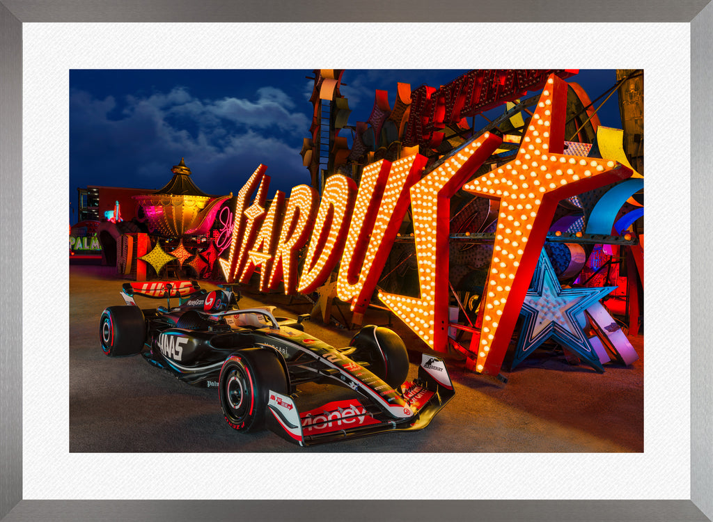 Racing Through Time – Haas F1 at The Neon Museum | Peter Lik