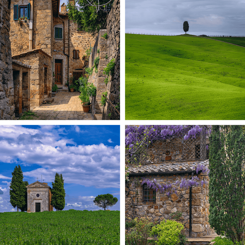 Tuscan Photo Album (Medium) – Rustic Town