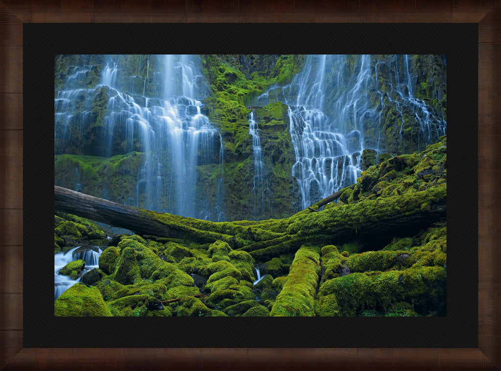 Pristine – Proxy Falls Oregon Waterfall Photography | Peter Lik