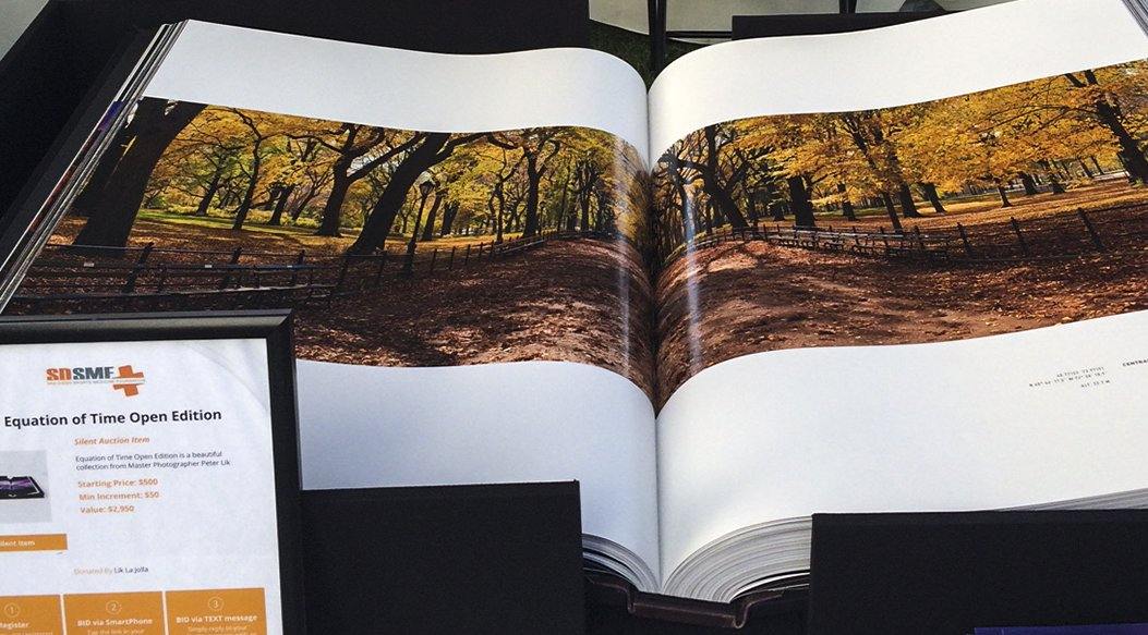 Peter Lik Donates Equation of Time to La Jolla Charity Event