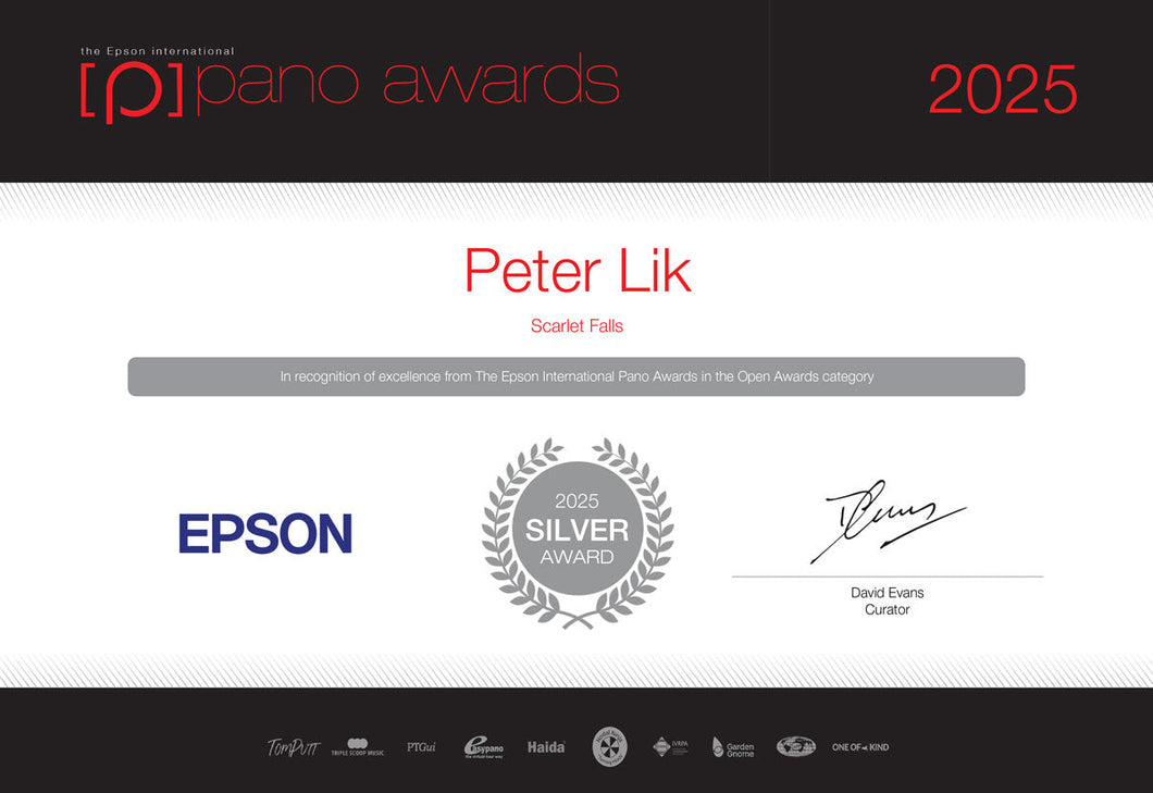 Peter Lik Honored at the Epson International Pano Awards