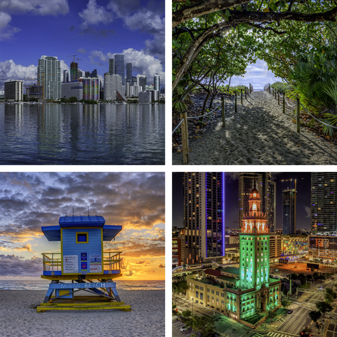 Photograph by Peter Like titled Miami Icons | LIK Fine Art